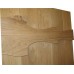 Solid Rustic Oak Cottage Ledged Door - Abbey Style V-Groove 